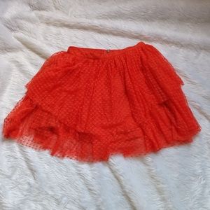 Orange Tutu Skirt